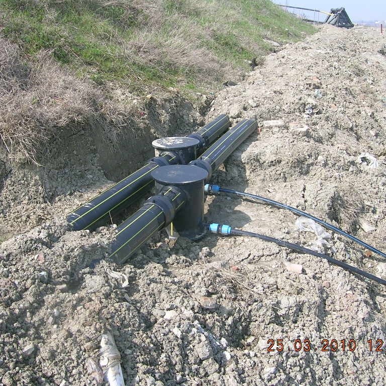 scaricatore di linea biogas scaricatore per linee impianti biogas o discariche