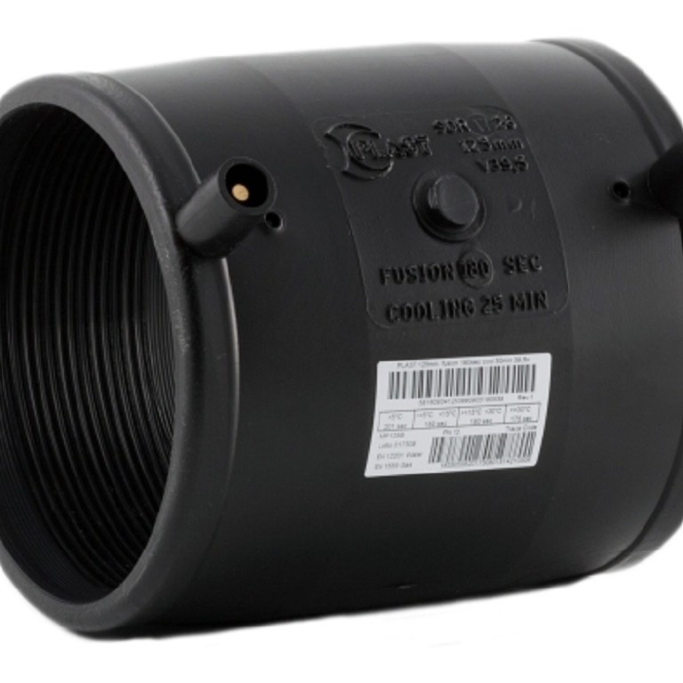 montaje de manguito electrofusión conexión de manguito electrofusión para vertedero